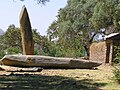 Stèles de la cité antique de May Hedja