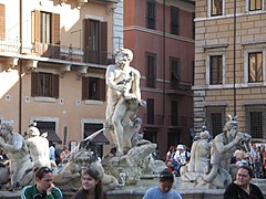 Plaza Navona, Fuente del Moro