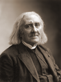 Photograph of Hungarian composer Franz Liszt by Nadar, c. March 1886