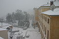 Galatasaray High School in winter