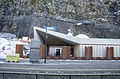 Holmestrand station during construction, February 2016