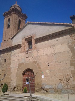 A church in Chimillas.