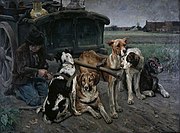 Flamsk hundeforspann (1880)