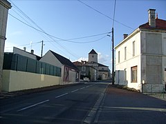 Une rue de Lorignac.