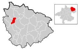 Location within Freistadt district