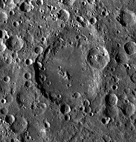 Снимок зонда Lunar Reconnaissance Orbiter.