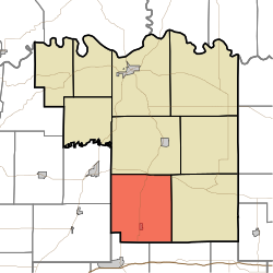 Location in Pike County