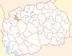 Location of Municipality of Brvenica