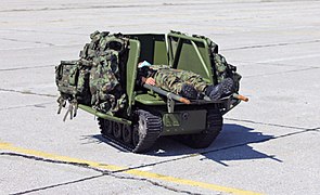 Miloš L (UGV), a military robot for evacuating the wounded from the battlefield