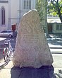 Monument aux victimes de la fusillade sur la plaine de Plainpalais.