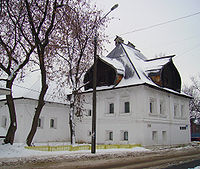 Pushkikov's palace in Nizhny Novgorod (1698)