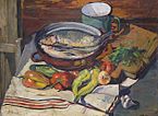 Still-life with Vegetables and Fish