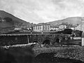 View of Penmachno looking SW towards the Bethania Chapel (about 1875)