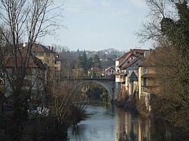 Bridge over the Guiers