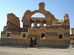 Iglesia en Qasr ibn Wardan, Siria (564)