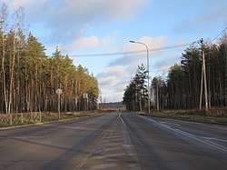 Вид на северо-восток от Суздальского шоссе