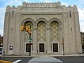 Facade mosaics (1927), Rodeph Shalom, Philadelphia.