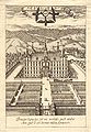 Idealni plan dvorca Eggenberg (Andreas Trost, 1700.)