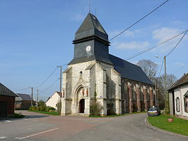 The church in Sentelie