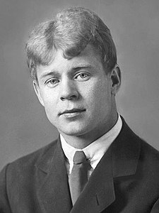 Sergei Yesenin in 1919