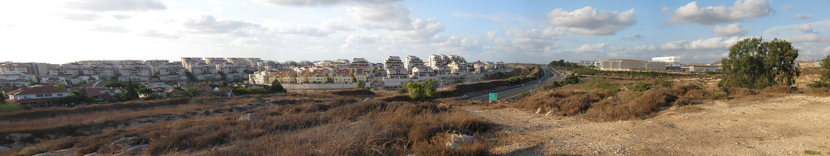 מבט פנורמי על שוהם