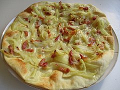 Tarte flambée flammekueche