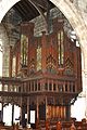 The main organ in the north transept