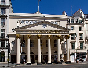 Theatre Royal Haymarket (1821) di John Nash