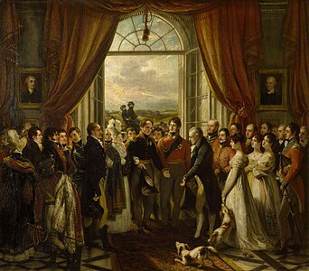 The Allied Sovereigns at Petworth, 1817