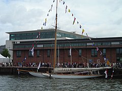 À quai lors de l'Armada 2008 de Rouen