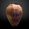 Image 29A typical Naqada II pot with ship theme (from Prehistoric Egypt)