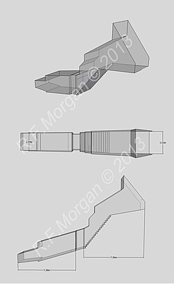 KV25 rakenne.