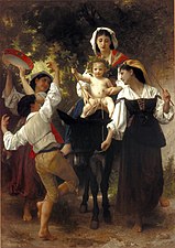 William-Adolphe Bouguereau, Return from the Harvest, c. 1878
