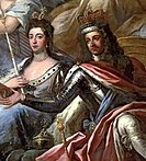 Mary II (left) and William III