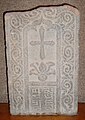 English: Gravestone of Ye Shi with Phags-pa inscription (undated, early 14th century)