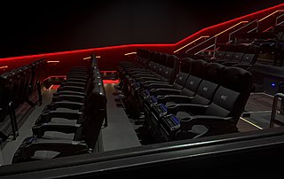 4D venue complete with motion-enhanced seating and multisensory olfactory technology.