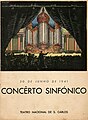 Concerto no Teatro Nacional de São Carlos, Lisboa, 1941