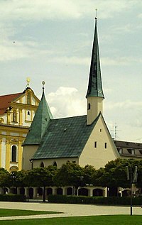 Vue générale de la chapelle de la Grâce.