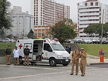 Renault Master II transformada em ambulância