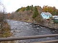 La rivière Au Sable, au niveau de la ville de Jay.