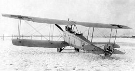 Vue de l'avion.