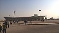 Borg El Arab Stadium before a friendly match in March 2017.