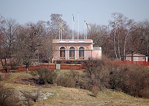 Borgen, fasad mot väst.