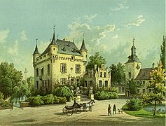 Palais Loersfeld around 1860, Edition by Alexander Duncker.