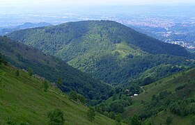 Le mont Casto vu du col de Sessera.