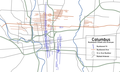 Image 6Locations of numbered streets and avenues (from Columbus, Ohio)