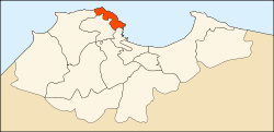 Localização de Bab El Oued