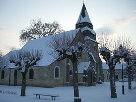 The church in Berchères-sur-Vesgre