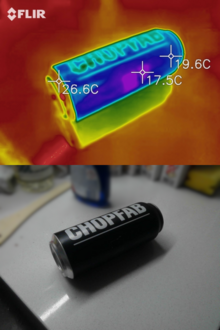 Beer can thermal imaging