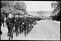 «Reservebataljon Holmestrand paraderer for Quisling på Slottsplassen» 1942-06-14